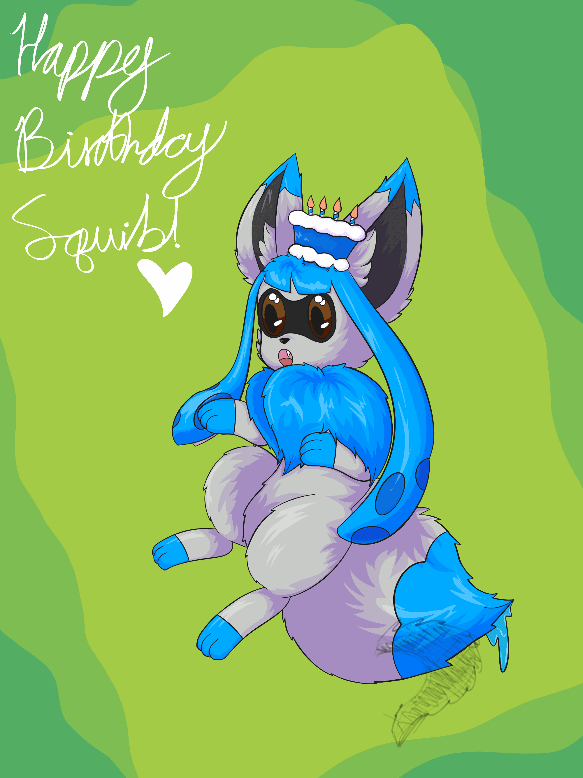 Fenki dressed up as a vampire priness for their birthday and Halloween